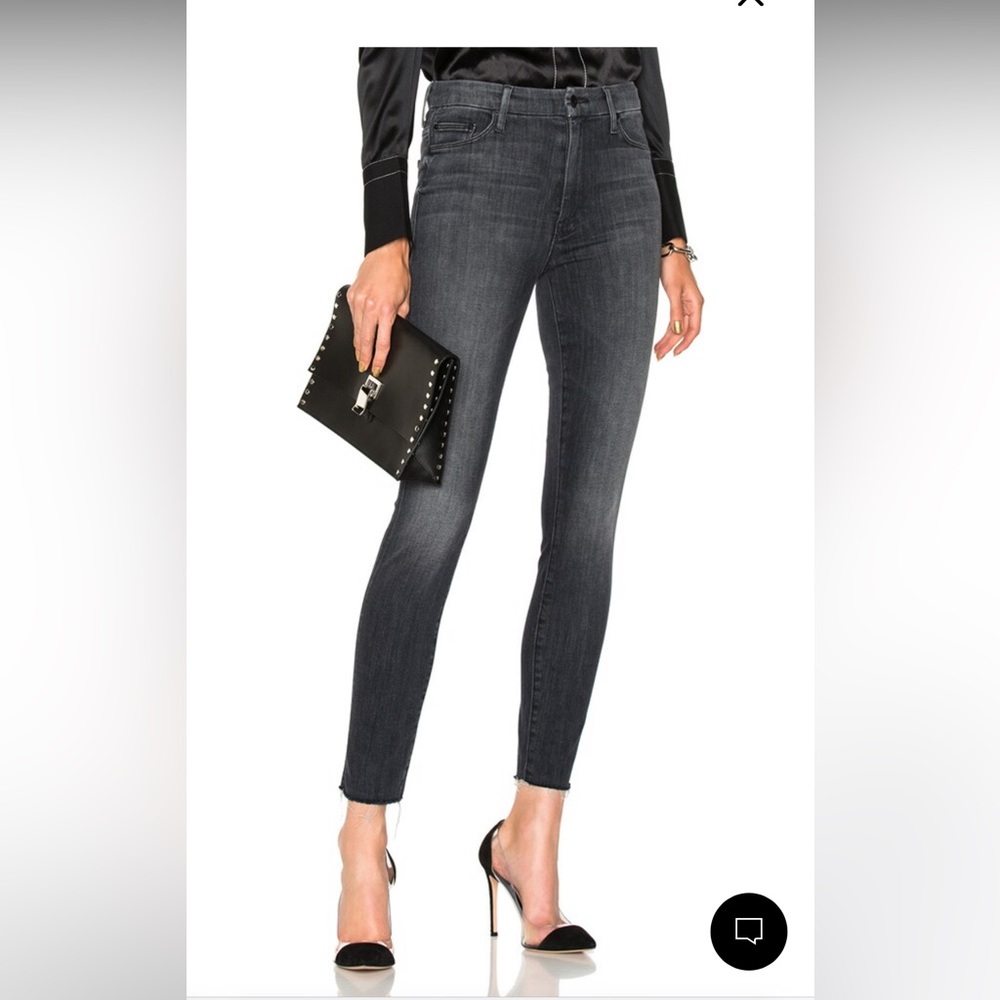 MOTHER High Waisted Looker Fray, 27